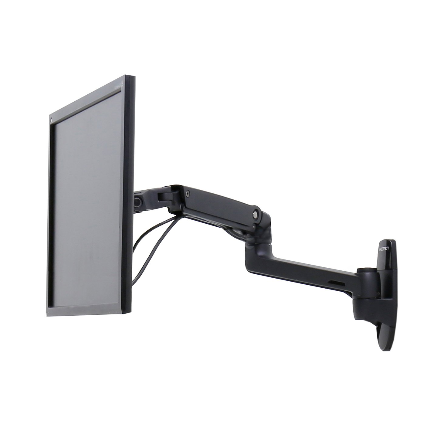 Monitor wall top arm mount